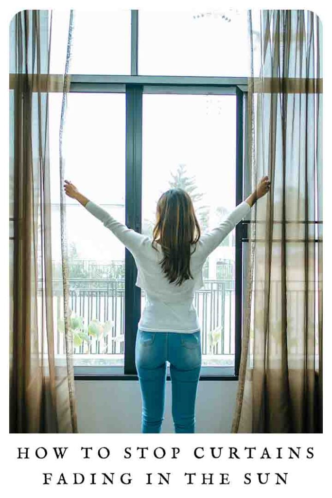 how to stop curtains fading in the sun